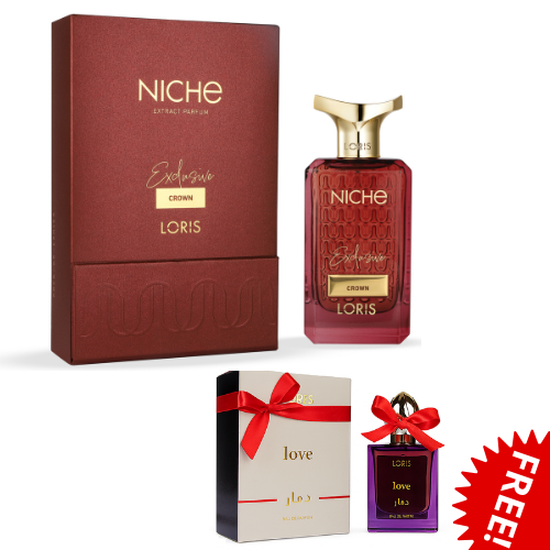 Crown by Loris Niche Perfume Set | Dmar Love Gift | Loris Parfum AE