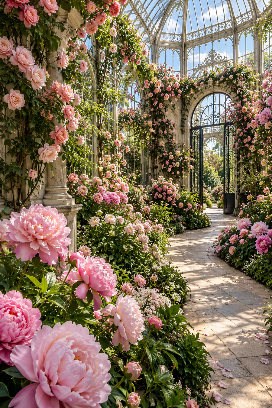 petalia: rose conservatory, creative fragrance atmosphere.