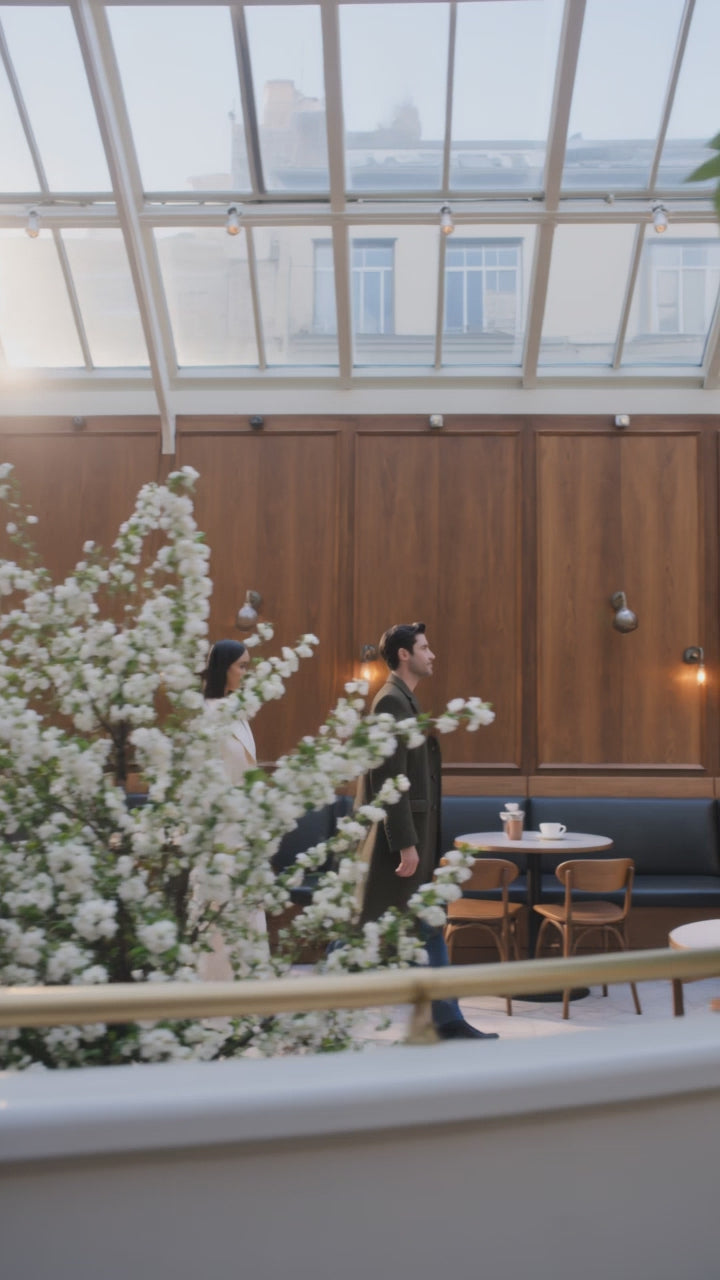 Valory fragrance atmosphere — luminous tailored city moment